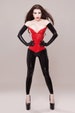 Lady Lucie Latex Morgana Overbust Latex Corset 