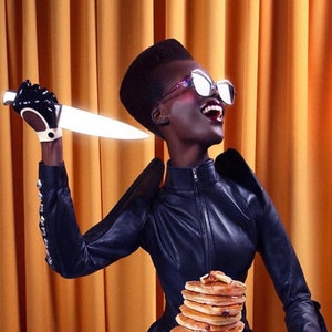Lady Lucie Latex Driving Gloves