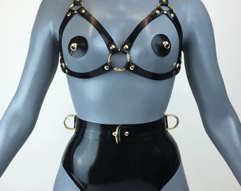 Set di anelli O in lattice Lady Lucie