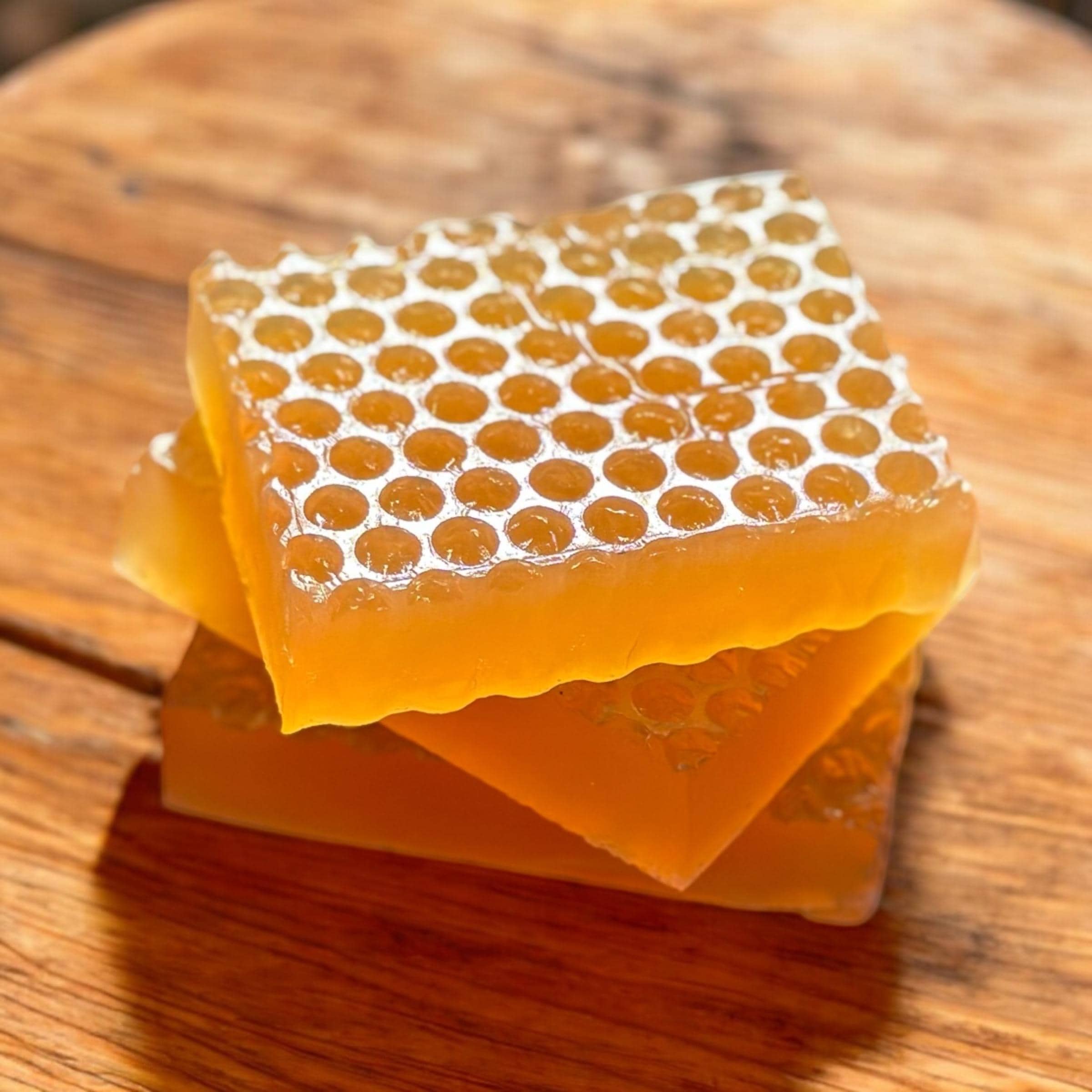 Honeycomb Natural Handmade Soap | Gentle Face  , Hand, and Body Soap Bar