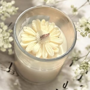 Vela de cera de soja: vela en envase de 7 oz, decoración del hogar, regalos de velas