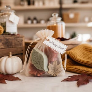 Jabones con aroma a hojas de otoño: