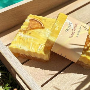 Honey Turmeric All Natural Soap