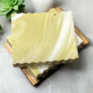All natural Aloe Vera Soap | Natural Soap Bar | Vegan | Goats Milk Soap | Spearmint & Eucalyptus soap bar