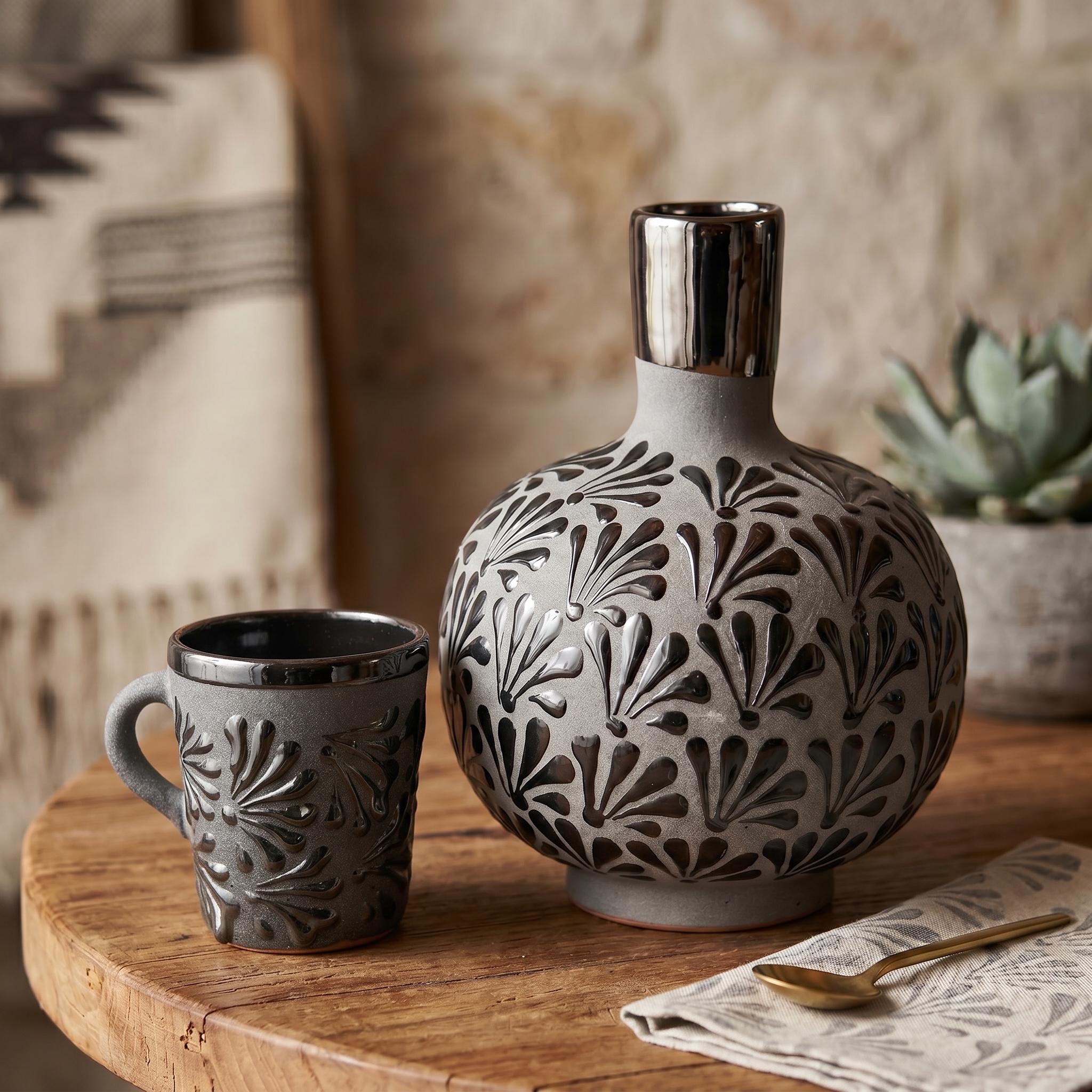 工芸品 Mexico water jug Mexico clay water jug - Etsy 日本