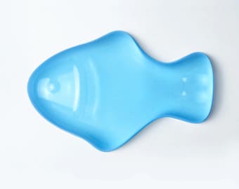 Ergonomic Mouse Wrist Rest Pad, Cute Fish Gel Wrist Support for Computer Mouse, Soft Silicone Desk Accessory for Office & Home