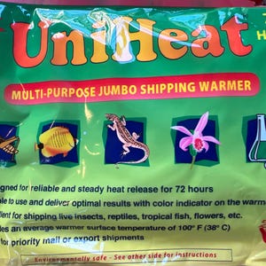 UniHeat - 72 hours Heat Pack for Shipping