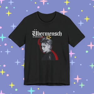 KPOP G-Dragon Stylish Unisex T-Shirt, Fun Casual Wear, Ideal for Concerts, Gifts for Friends
