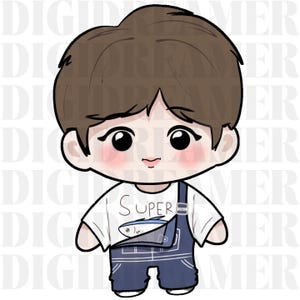 KPOP BTS Super Tuna png Design Digital Download - Ready to use PNG