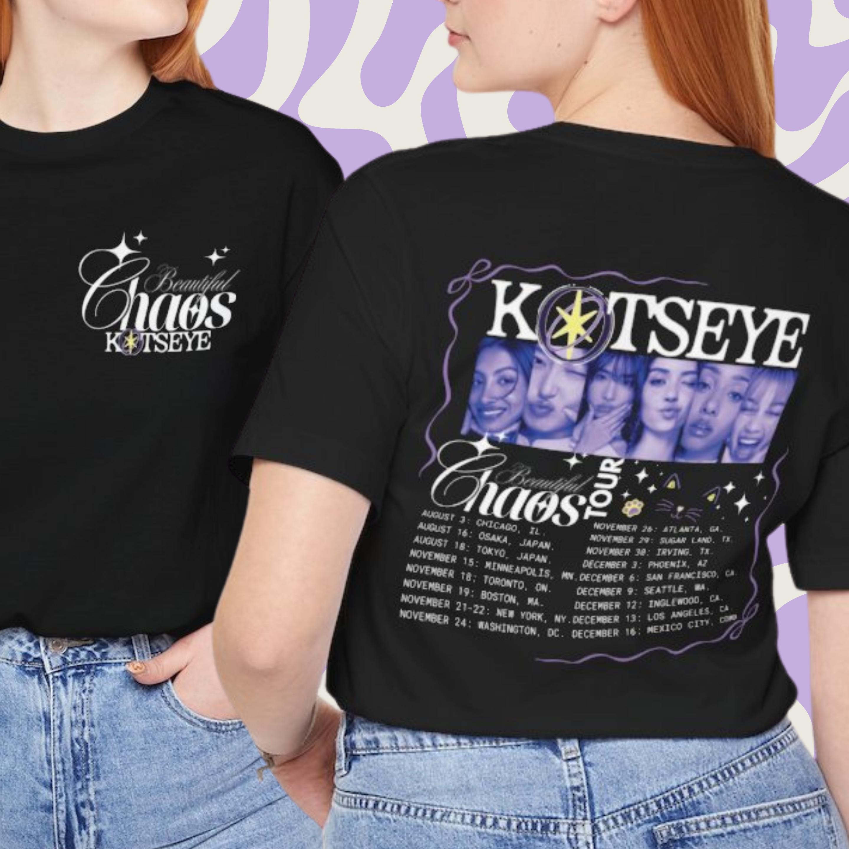 新品 白 フリーサイズ KATSEYE キャッツアイ Tシャツ サマーソニック Katseye shirt - Etsy 日本