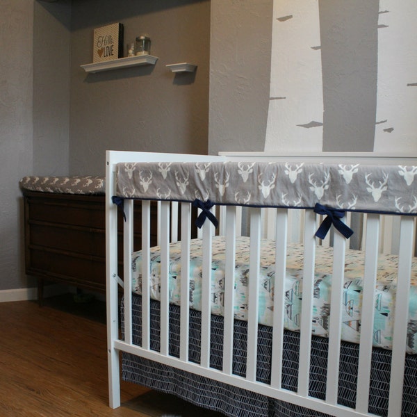 Crib Rail Cover Etsy
