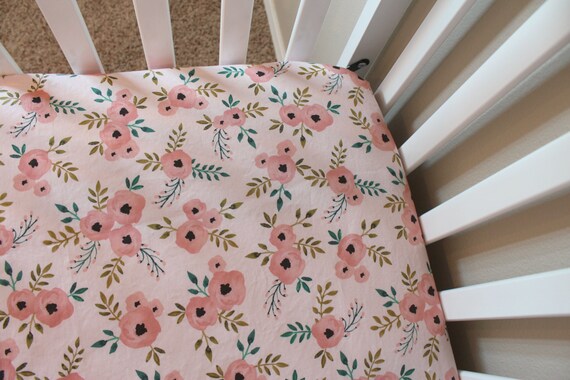crib sheet and changing pad cover