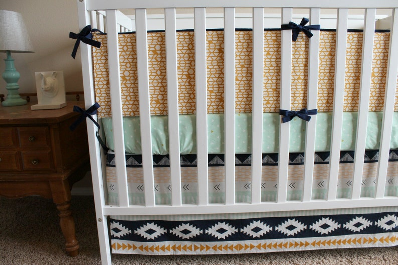 custom crib bedding etsy