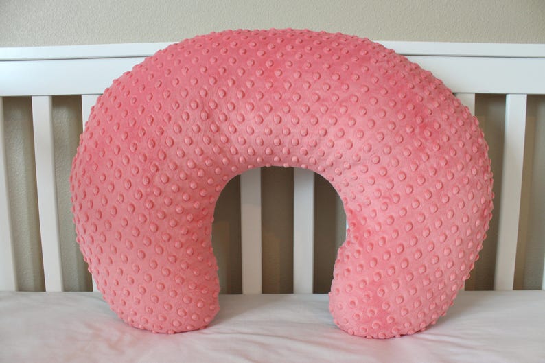 Arrow Boppy Cover Baby Girl Nursing Pillow Cover Coral Etsy