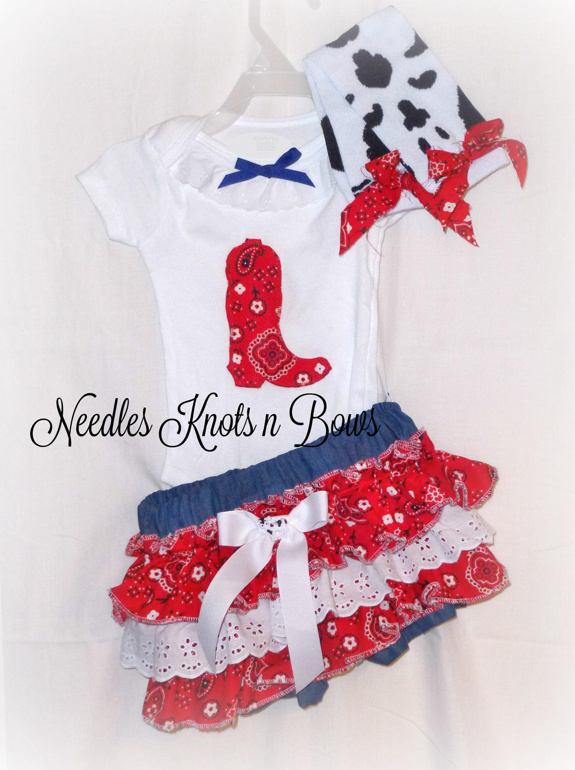 Western Cowgirl Outfit, Baby Shower Outfit, Rodeo Outfit, 1st Birthday ...