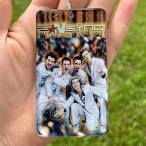 Chaveiro de acrílico NSYNC