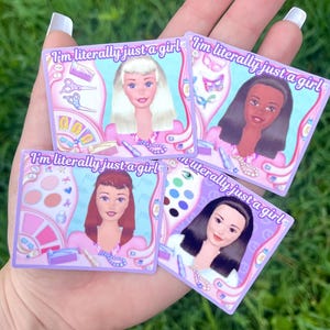 Barbie BUNDLE Magic Hairstyler stickers