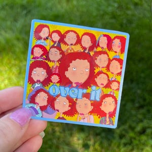 As Told By Ginger over it sticker