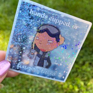 As Told by Ginger holographic Courtney Gripling sticker