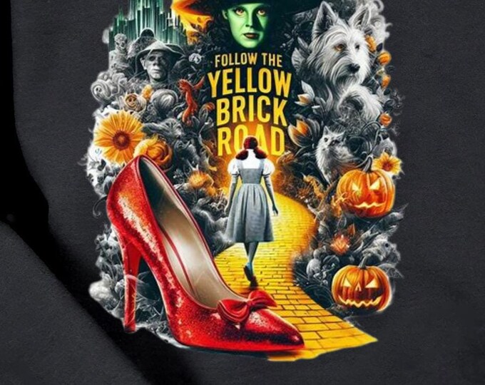 Parody Personalizable Emerald City Autumn Sweatshirt - Festive parody Wizard of Oz Inspired Apparel