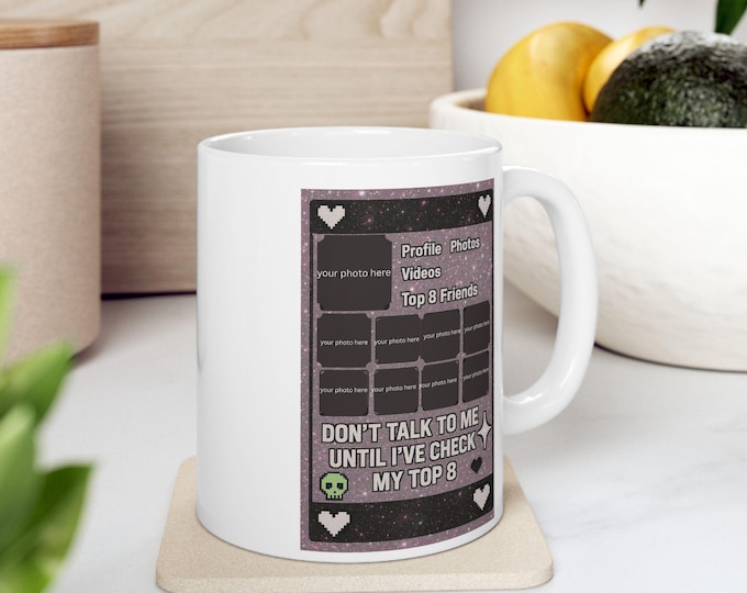 Geeky 'Don't Talk to Me' Mug: Retro Gamer Gift