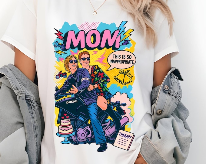 Retro Mom Vintage Graphic T-Shirt: Throwback Style Unisex Tee for Mother's Day Gift