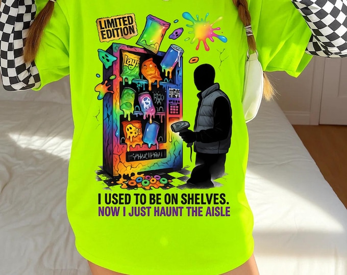 Retro Gamer Tee: Aisle Haunt Humor Shirt