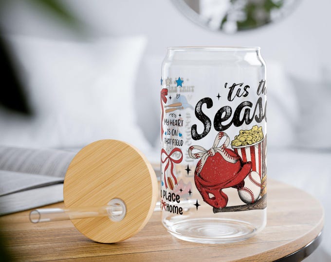 Funny Seasonal Sipper Glass: Unique Drinkware for Game Day, Parties & Holiday Celebrations