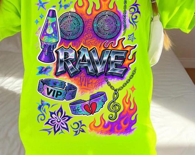 Retro Graphic Tee: Vibrant Unisex Cotton Festival Shirt