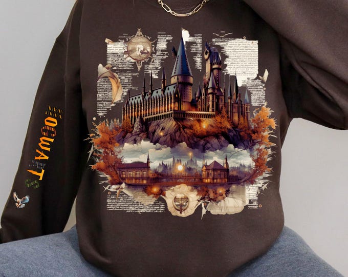 Parody Magical World Castle School Sweatshirt - Fantasy Apparel