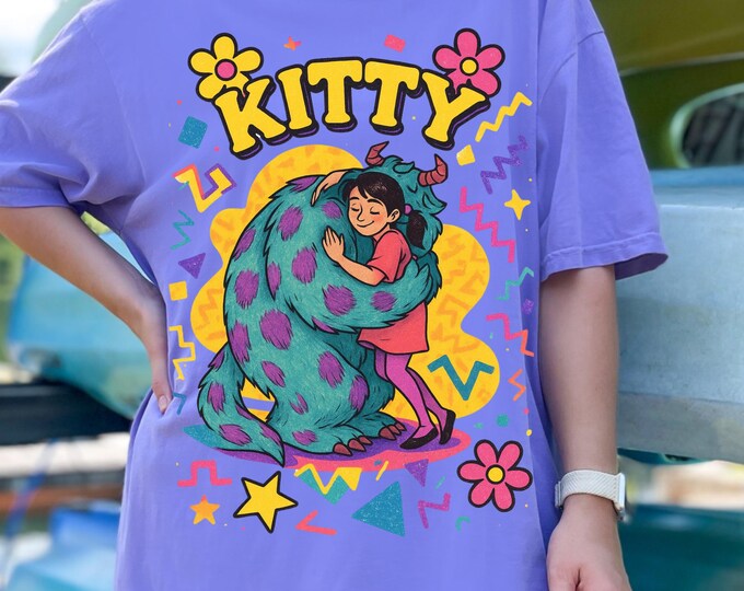 Parody Whimsical Kitty Graphic Tee: Fun Cat Lover Gift for Festivals, Birthdays & Cozy Days