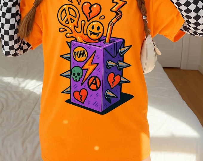 Parody Colorful Graphic Tee, Fun Unisex T-Shirt for Festivals, Gifts for Friends, Casual Wear, Creative Expression