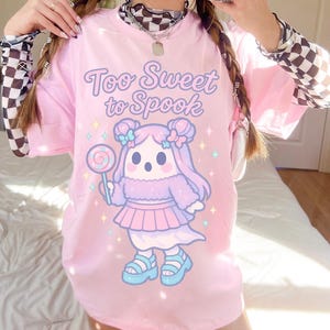 Słodka koszulka z postacią z kreskówek, słodka koszulka w stylu, prezent dla dzieci, moda kawaii, zabawna koszulka graficzna, dziecięca koszulka