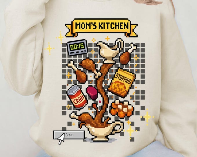 Cozy Kitchen Crewneck Sweatshirt: Home Chef Apparel, Family Gift, Cooking Enthusiast Fashion
