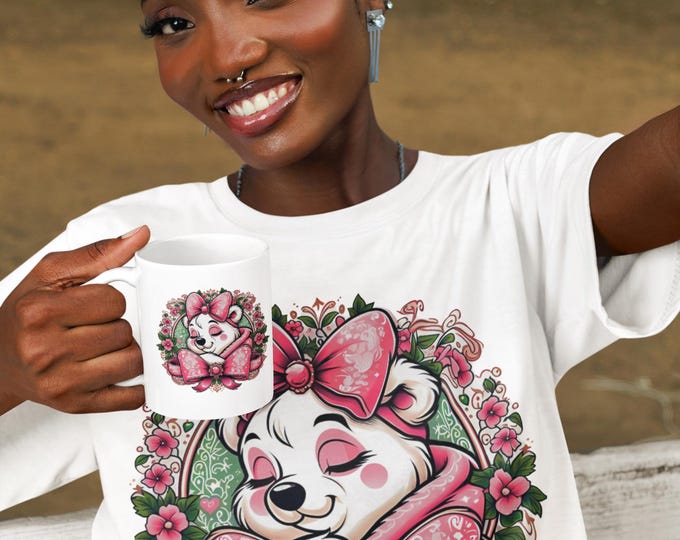 Parody Vintage Cute Bear Graphic Tee, Cozy Cotton Top, Animal Lover Gift, Fun Casual Wear, Great for Kids and Adults