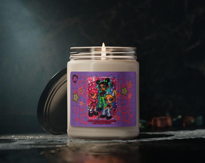 Cosmic Dream Scented Soy Candle: Aromatherapy Home Fragrance for Relaxation and Party Decor