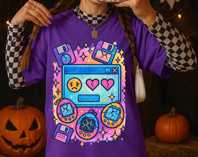Parody Retro Gamer Unisex Cotton Tee, Nostalgic Gaming Shirt, Fun Graphic Tee, Gift for Gamers, Casual Wear, Video Game Lover's Apparel