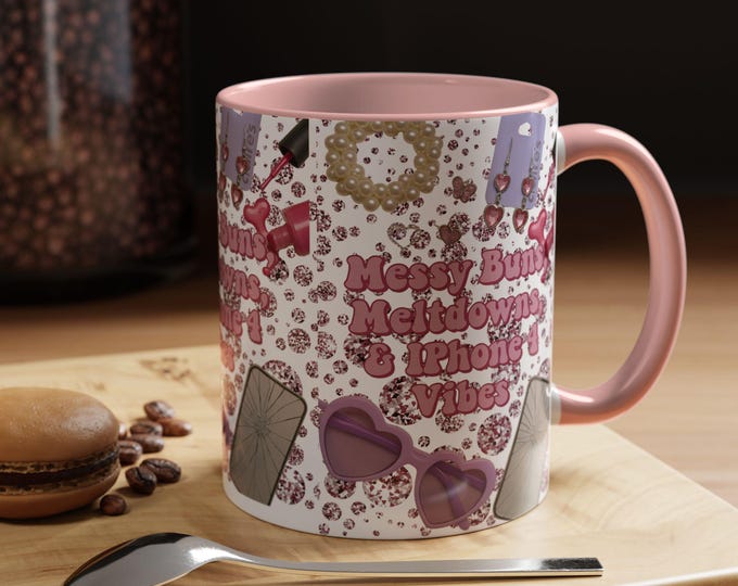 Messy Buns Coffee Mug: Fun Gift for Stressed Moms