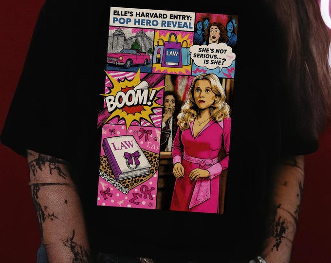 Pop Culture Graphic Tee: Unisex Cotton Shirt for Comic Fans, Birthday Gift, Casual Fashion