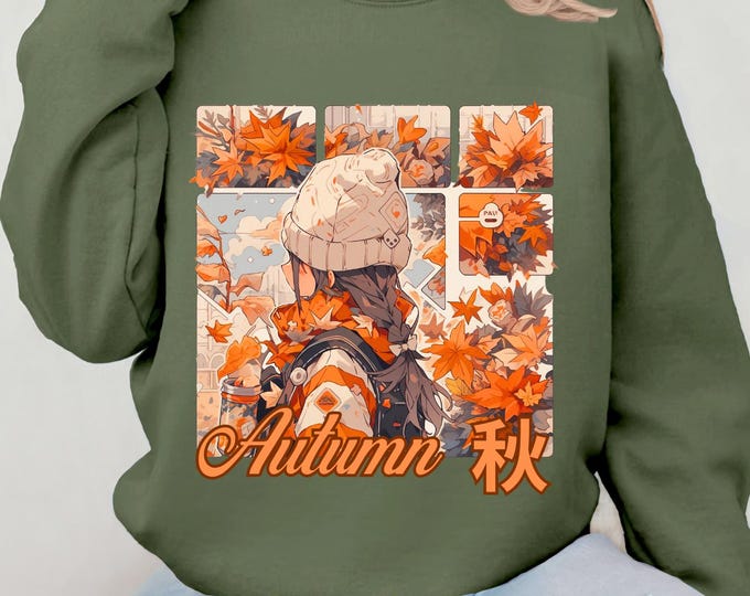 Cozy Autumn Vibes Sweatshirt: Unisex Fall Crewneck Pullover