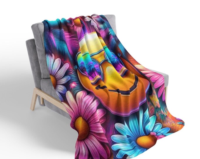 Parody Personalized Festive Christmas Throw Blanket: Cozy Holiday Decor & Winter Gift