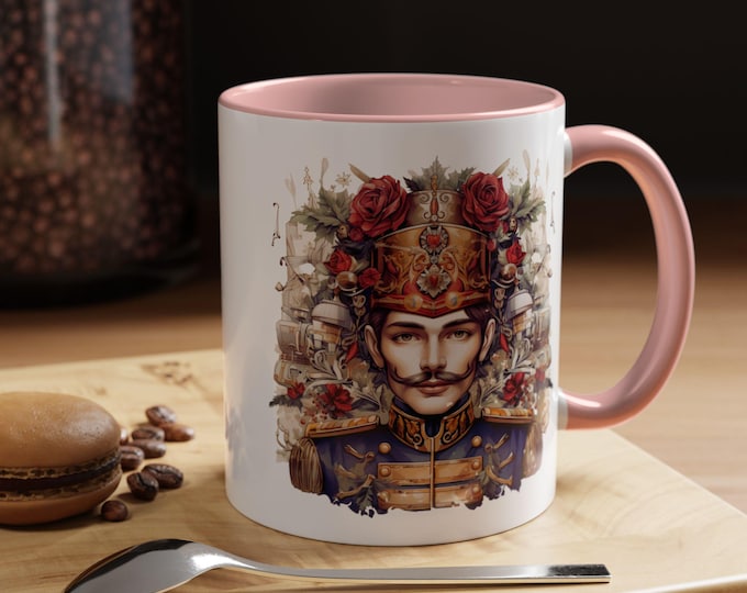 Artistic Accent Coffee Mug - Unique Gift for Coffee Lovers, Decorative Drinkware, Great for Home or Office, Perfect for Birthdays & Holidays