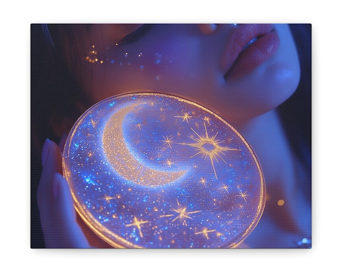 Customizable Starlight Guardian Parody Canvas Wall Art: Gallery Wrap, Framed Print, Poster