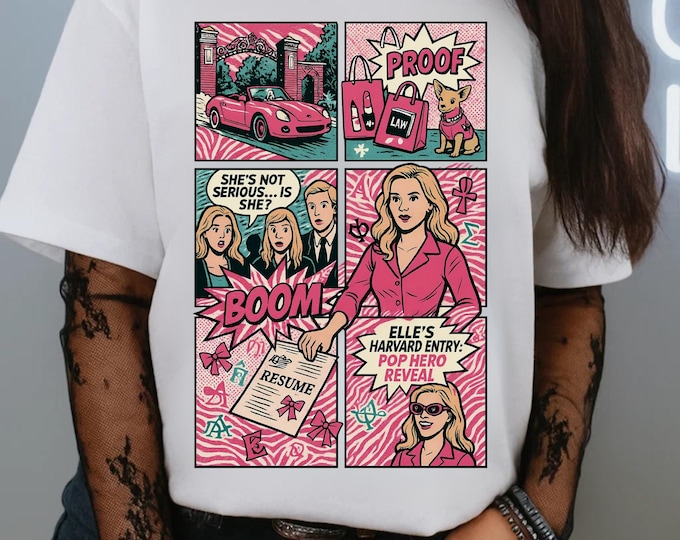 Quirky Comic-Inspired Unisex Cotton Tee | Fun Graphic Shirt for Pop Culture Nerds | Casual Wear