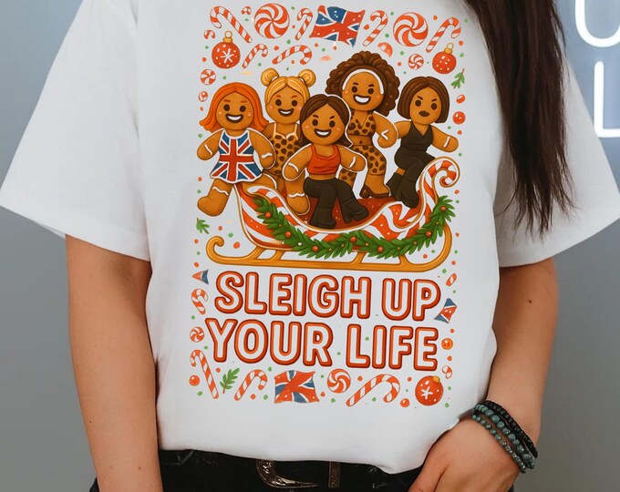 Festive Gingerbread Unisex Tee: Holiday Cheer Cotton Shirt