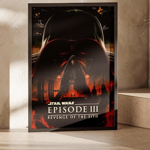 Revenge of the Sith 20th Anniversary Poster: Official Star Wars Movie Art