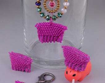 Tutorial: Bead Crochet Mini Pink Pussy Hat