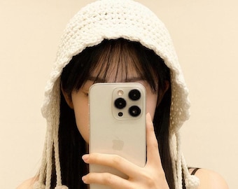 Jellyfish Hat Crochet Pattern PDF | DIY Ruffle Bucket Hat | FunJelly Fish Beanie Tutorial