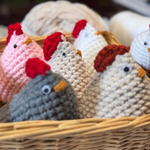 No-sew Chubby Chicken Crochet Pattern: Beginner Amigurumi Hen (PDF) - Etsy