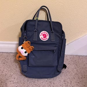 Garfield-Inspired Crochet Pattern - Earphone Holder Keychain Bag - Cute Amigurumi Design - PDF Instant Download for Accessories and Gifts
